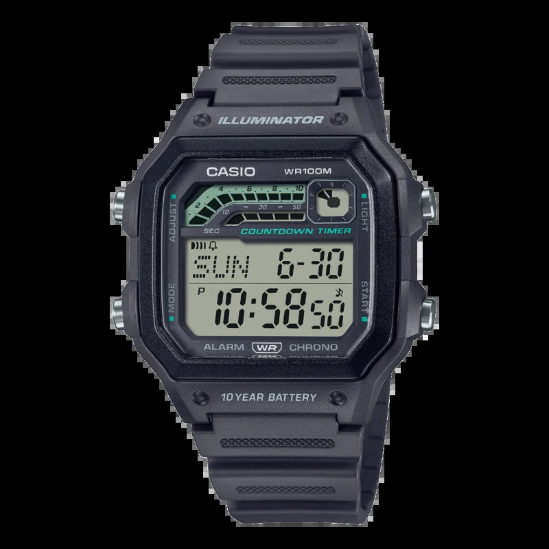 Watches Man Fashionable Sports Watch Solar Powered Dual Display Electronic Watch Galaxy Grey Watches for Man