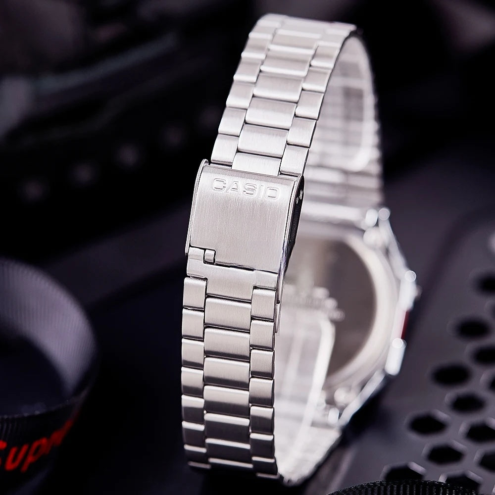 Casio A159WA-N1D – Reloj Digital Retro Unisex con Cronómetro y Luz