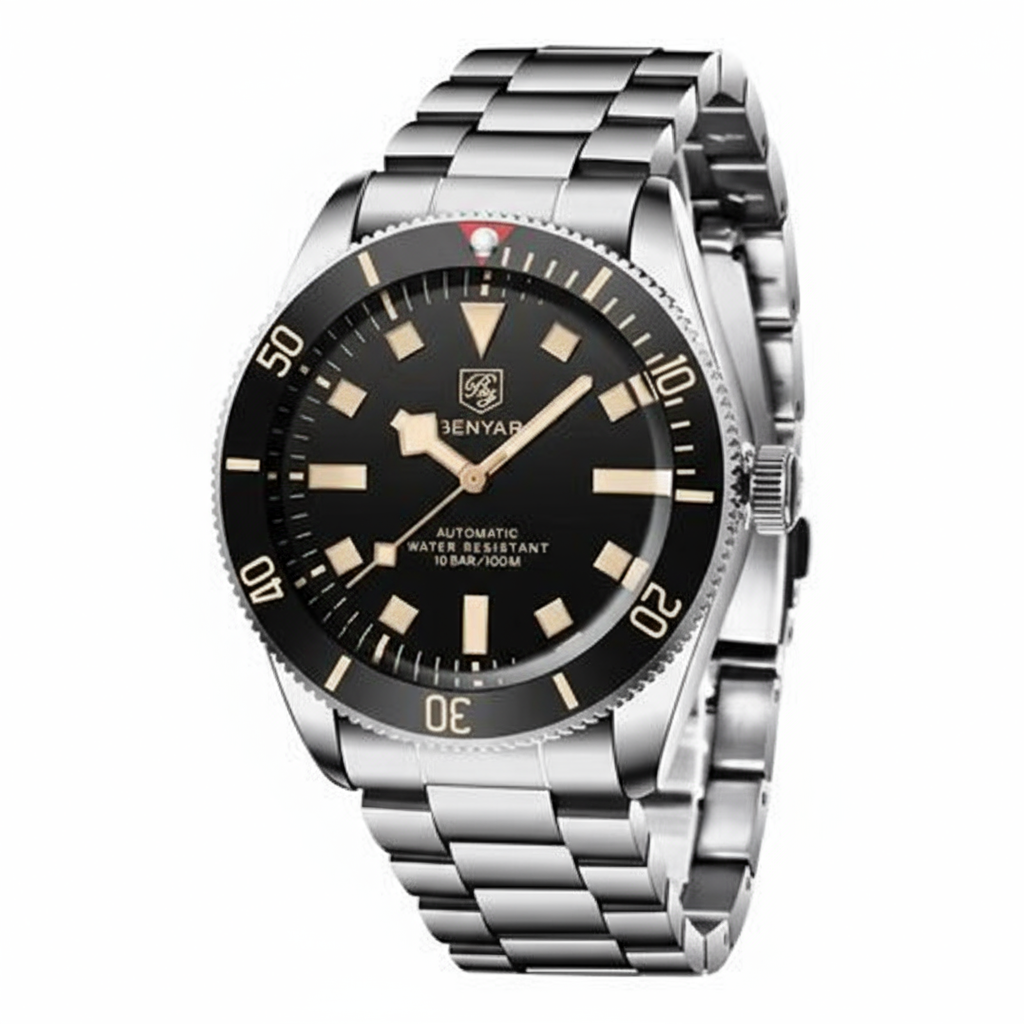 Reloj BENYAR BB58 Automático Hombre – Reloj Deportivo Acero Inoxidable