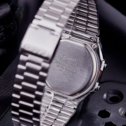 Casio A159WA-N1D – Reloj Digital Retro Unisex con Cronómetro y Luz