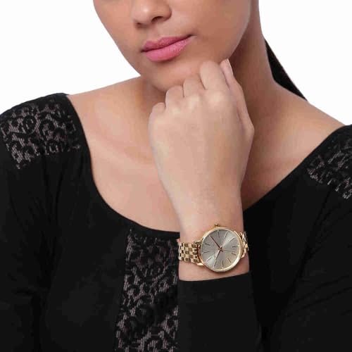 Michael Kors Pyper Watch MK3898 – Gold Minimalist 38 mm 