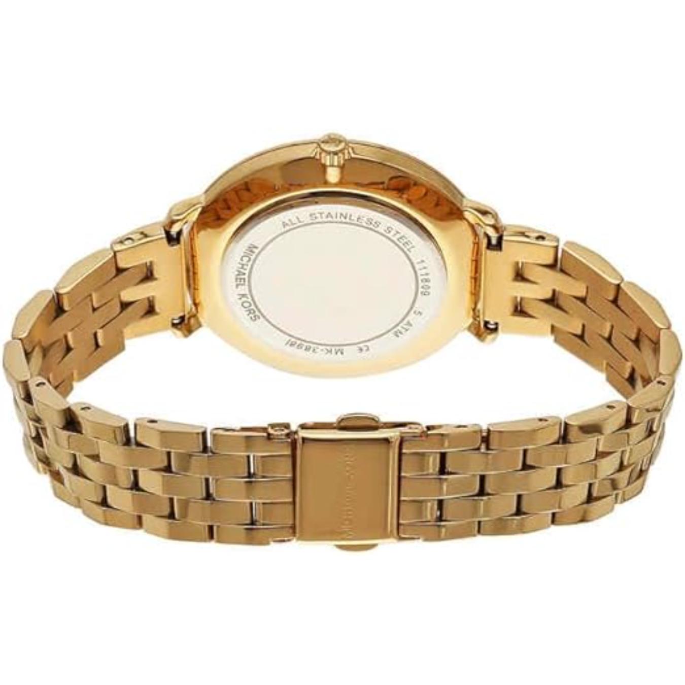 Michael Kors Pyper Watch MK3898 – Gold Minimalist 38 mm 