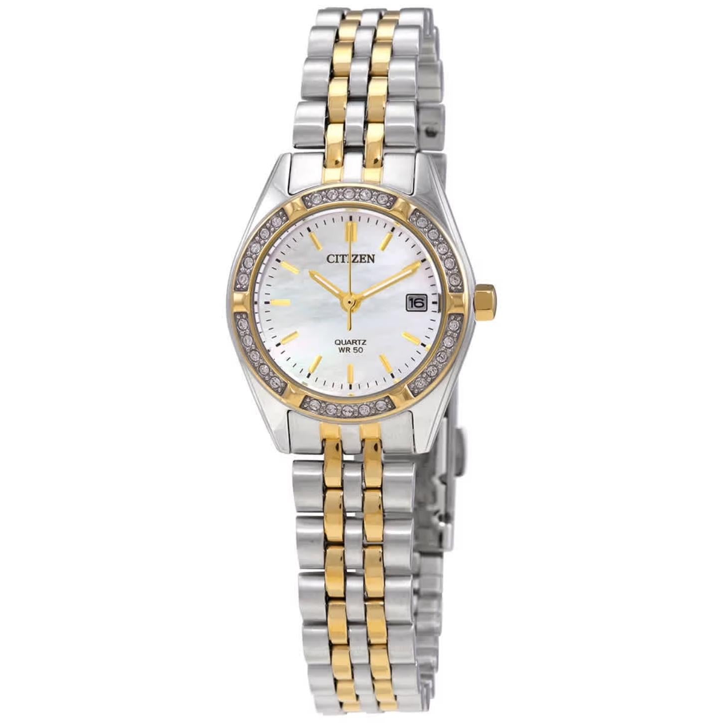 citizen-eu6064-54d-mother-of-pearl-two-tone-bracelet
