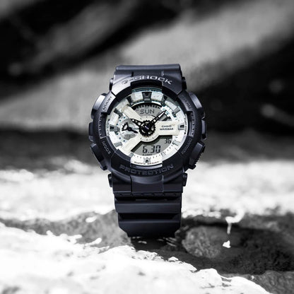 Casio G-Shock GA-110WD-1ADR – Ana-Digi Sport Watch with White Dial