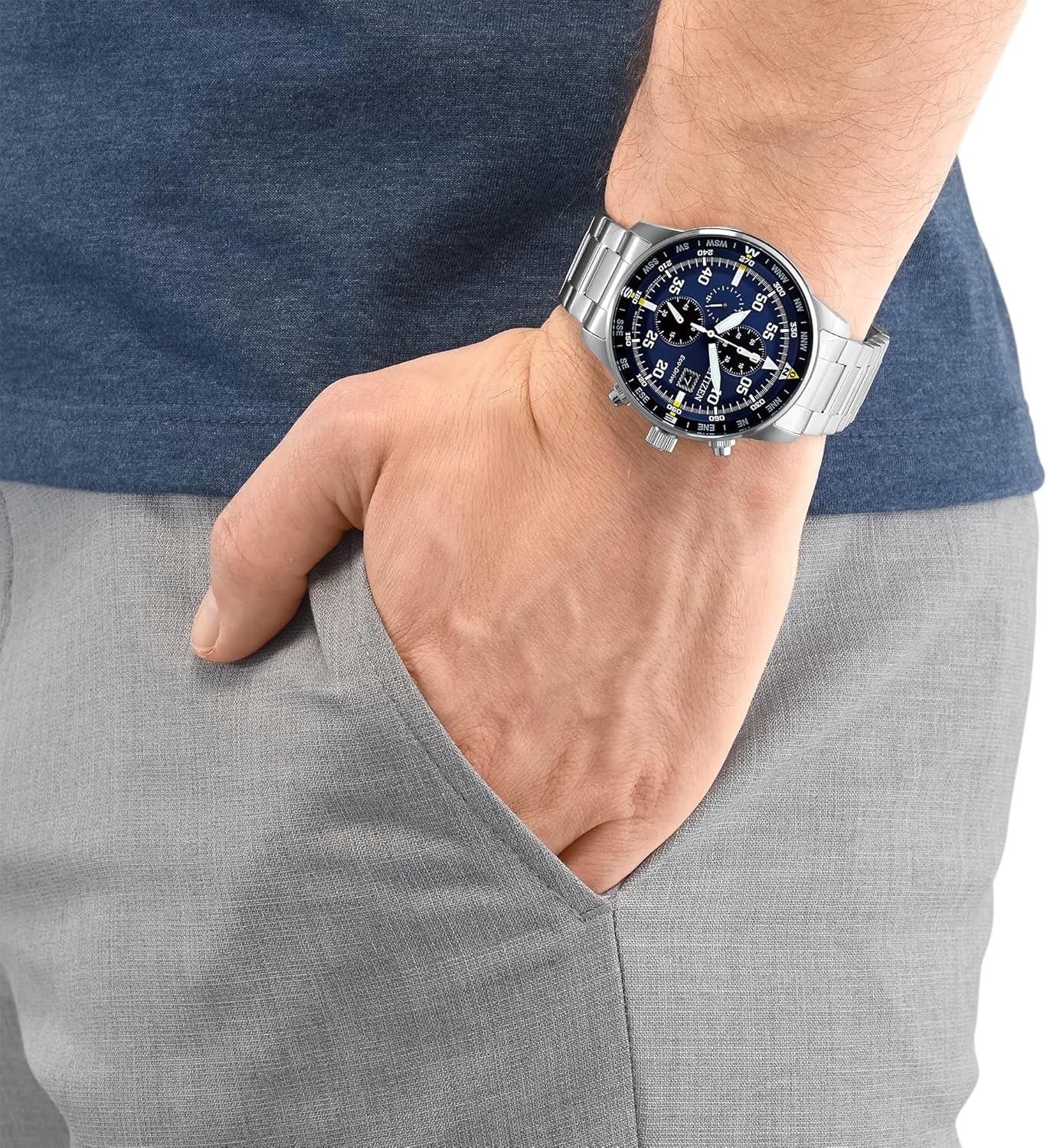 Citizen Mens Chronograph Eco-Drive Watch