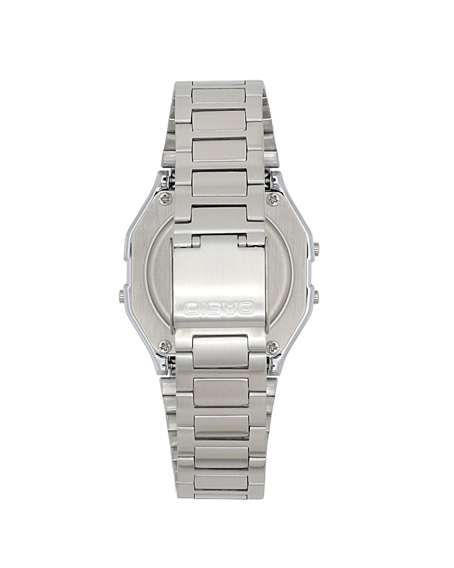 Men'S Classic Digital Watch, Stainless Steel