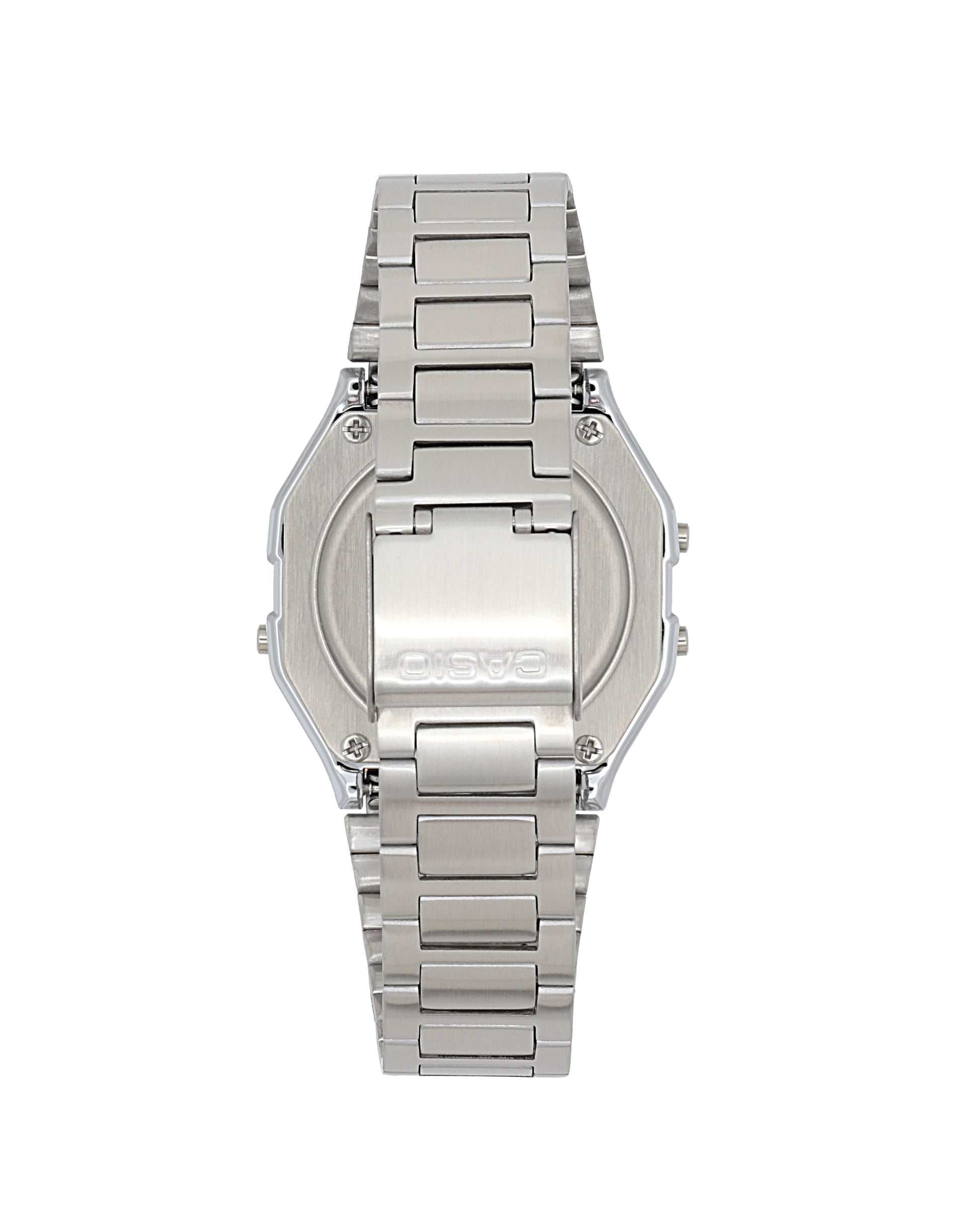 Men'S Classic Digital Watch, Stainless Steel