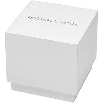 Caja original Michael Kors blanca para reloj, presentación oficial de la marca.