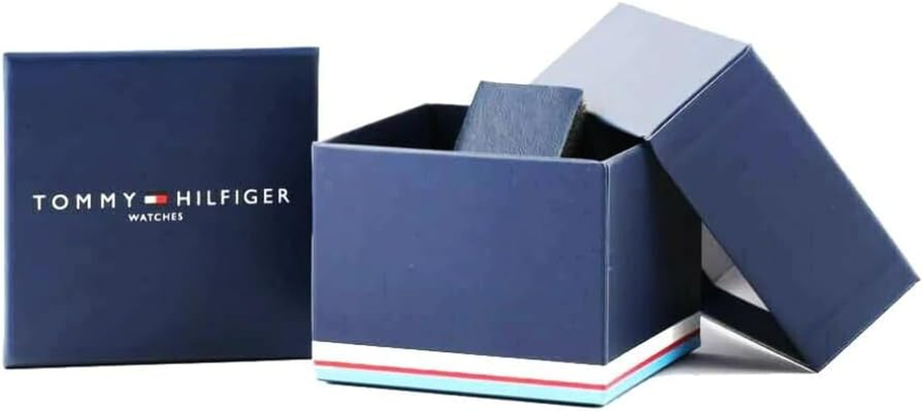 Caja original de presentación Tommy Hilfiger Watches incluida con el reloj.