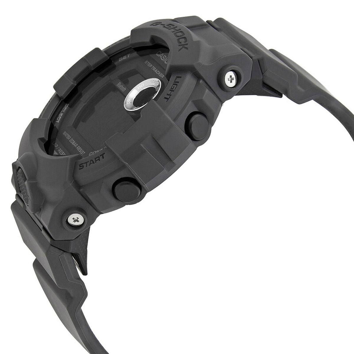 Casio G-Shock G-Squad GBD-800UC-8 angled view highlighting the durable resin bezel and pushers