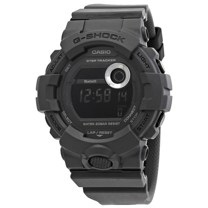 Casio G-Shock G-Squad GBD-800UC-8 digital sport watch front view featuring a negative digital display and step tracker subdial