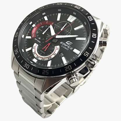 Men'S Edifice Chronograph Stainless Steel Watch EFV620D-1A4V