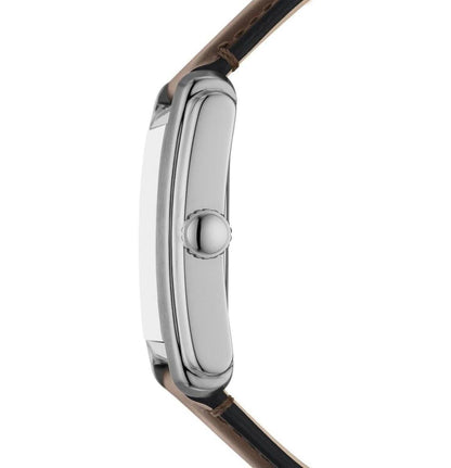 Reloj Fossil Carraway FS6012 con vista lateral del perfil de la caja