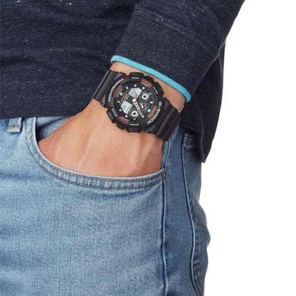 Casio G-Shock GA-100-1A4 – Men’s Ana-Digi Sport Watch with Black Dial