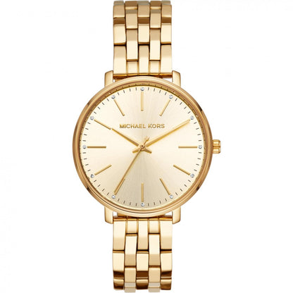 Michael Kors Pyper Watch MK3898 – Gold Minimalist 38 mm 